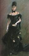 Berthe Morisot Avant le theatre USA oil painting artist